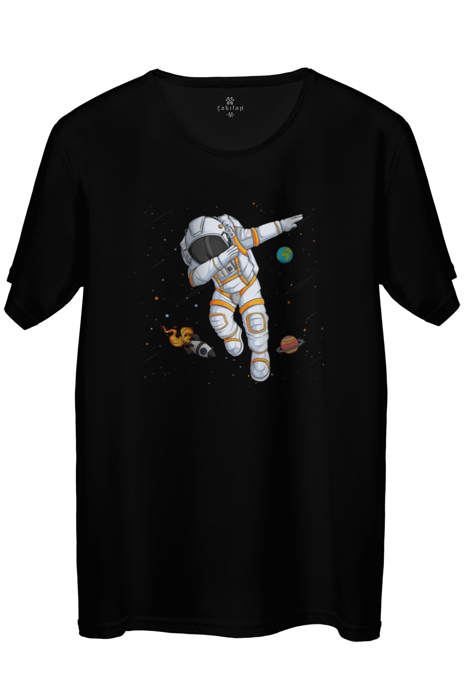 Astronot Baskılı Regular Tişört