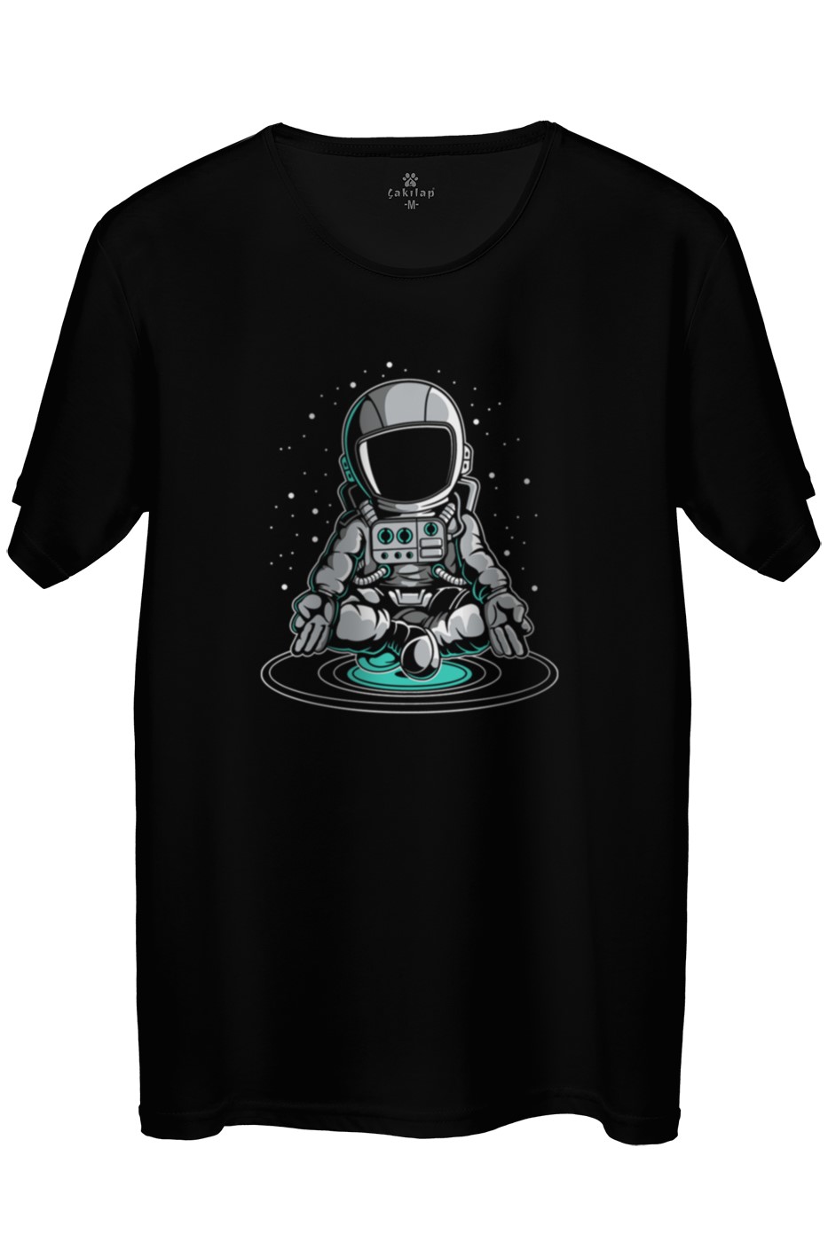 Astronot Baskılı Regular Tişört