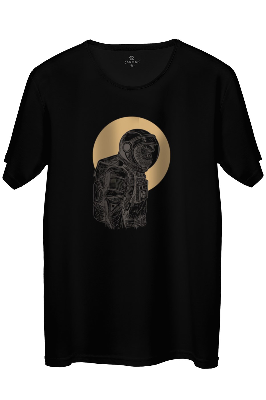 Astronot Baskılı Regular Tişört