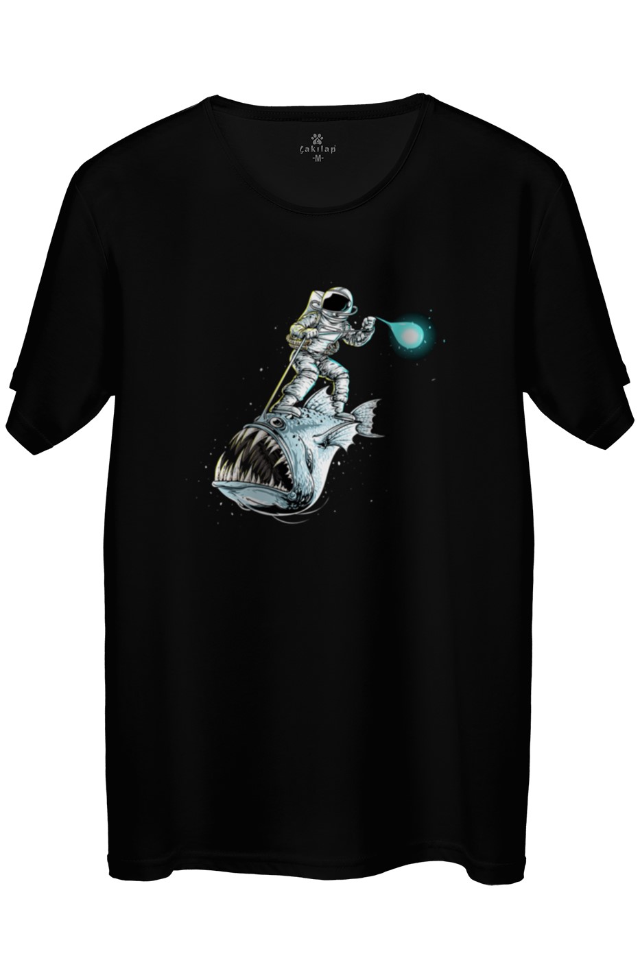 Astronot Baskılı Regular Tişört