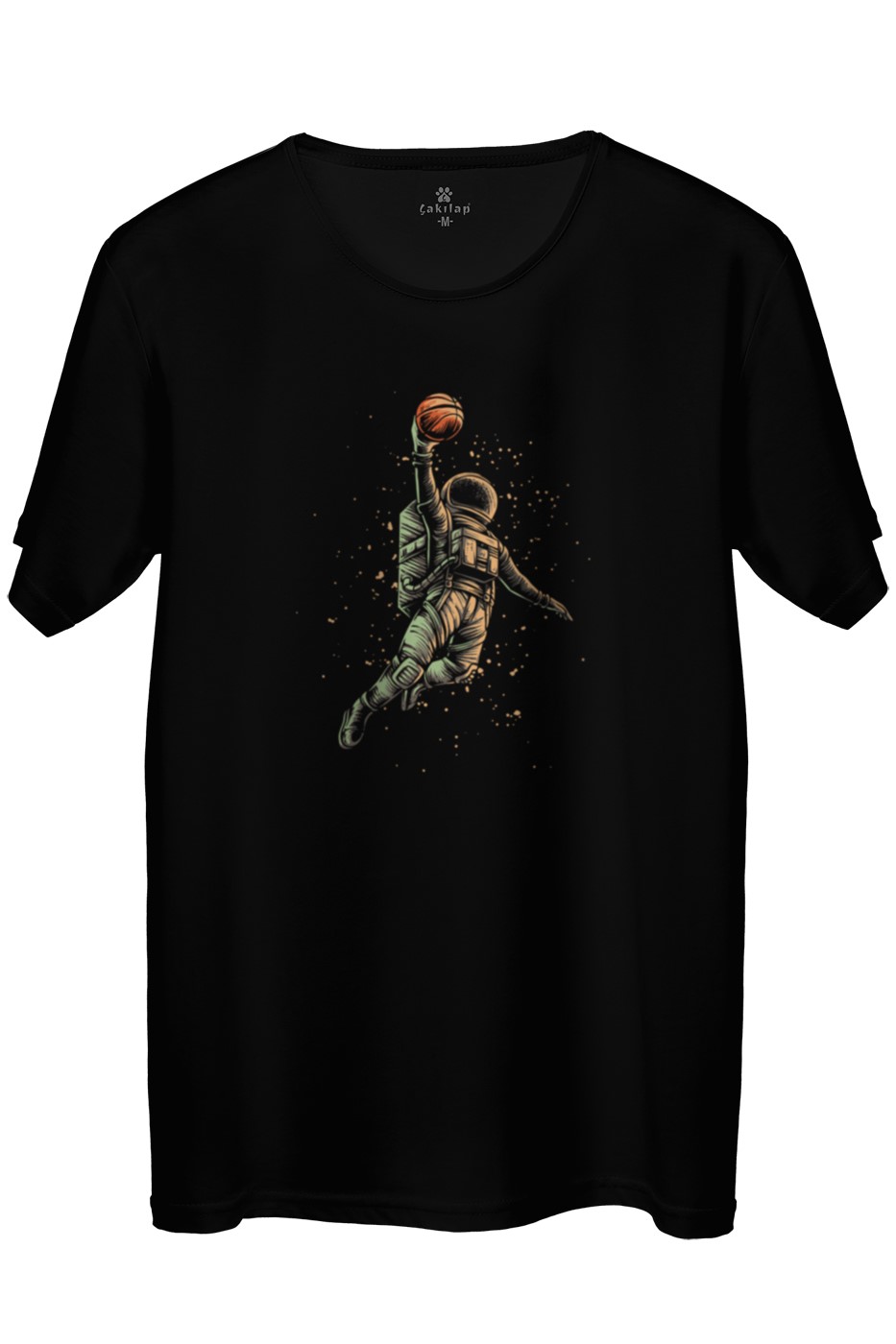 Astronot Baskılı Regular Tişört