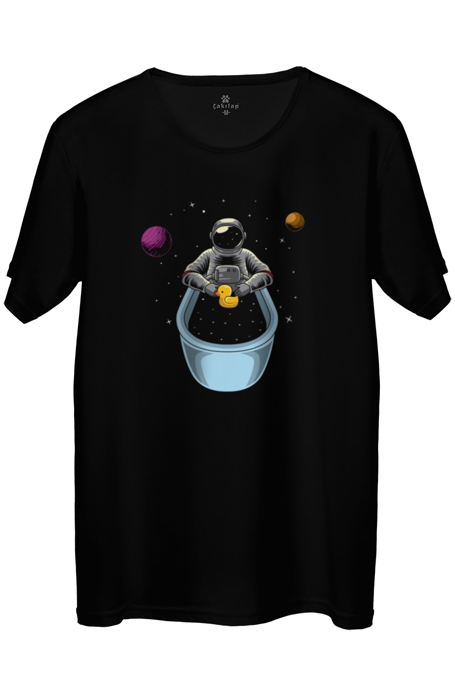 Astronot Baskılı Regular Tişört