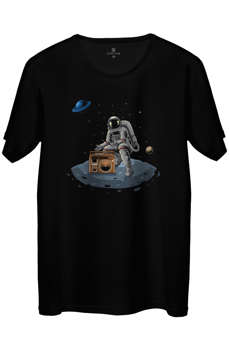 Astronot Baskılı Regular Tişört