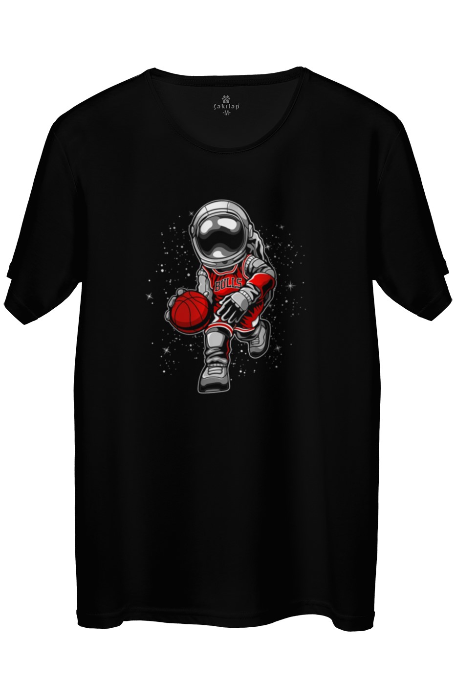 Astronot Baskılı Regular Tişört