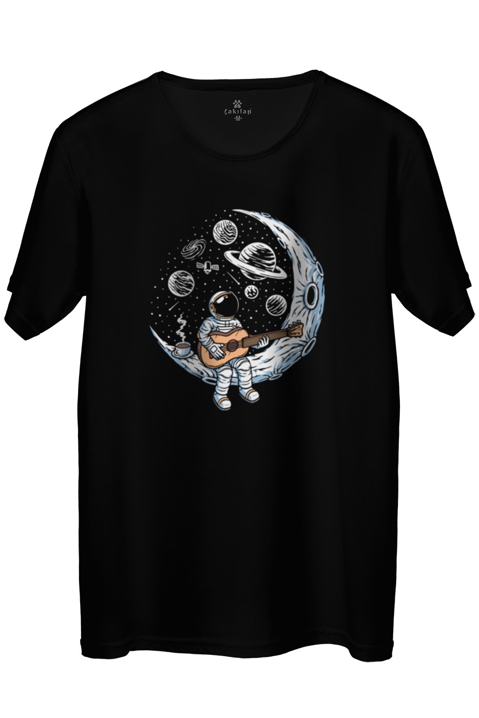 Astronot Baskılı Regular Tişört