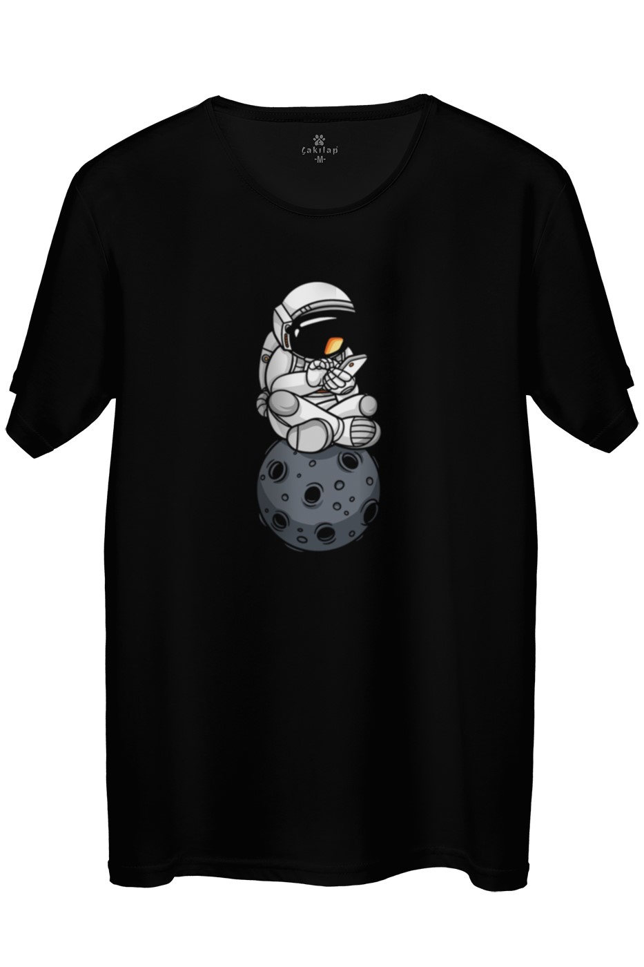 Astronot Baskılı Regular Tişört