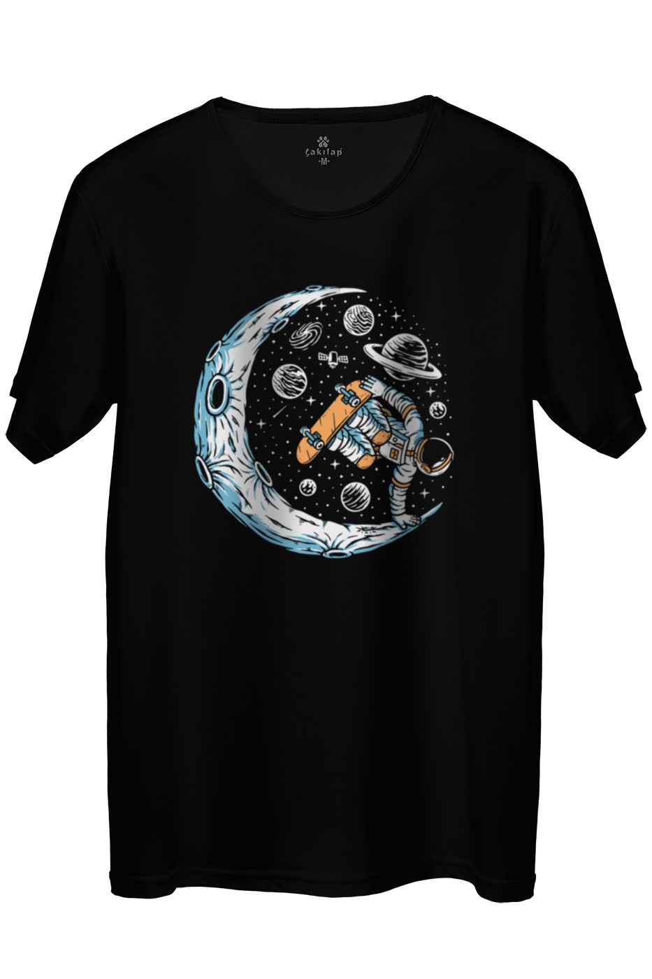 Astronot Baskılı Regular Tişört