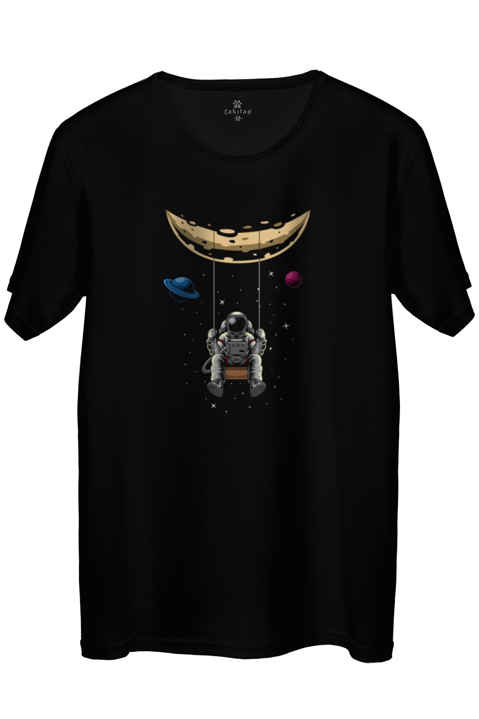 Astronot Baskılı Regular Tişört