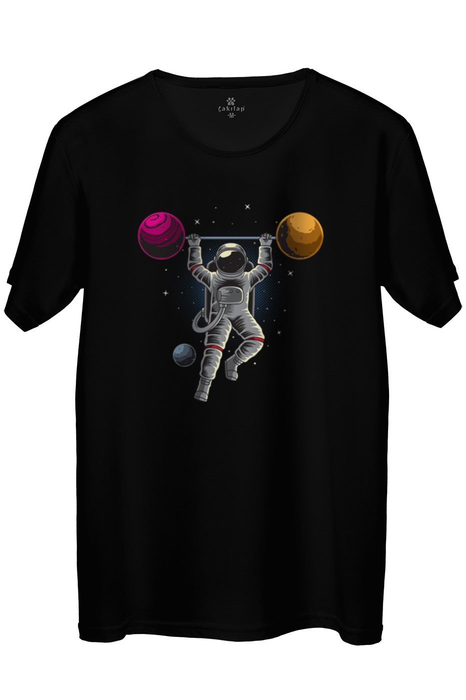 Astronot Baskılı Regular Tişört