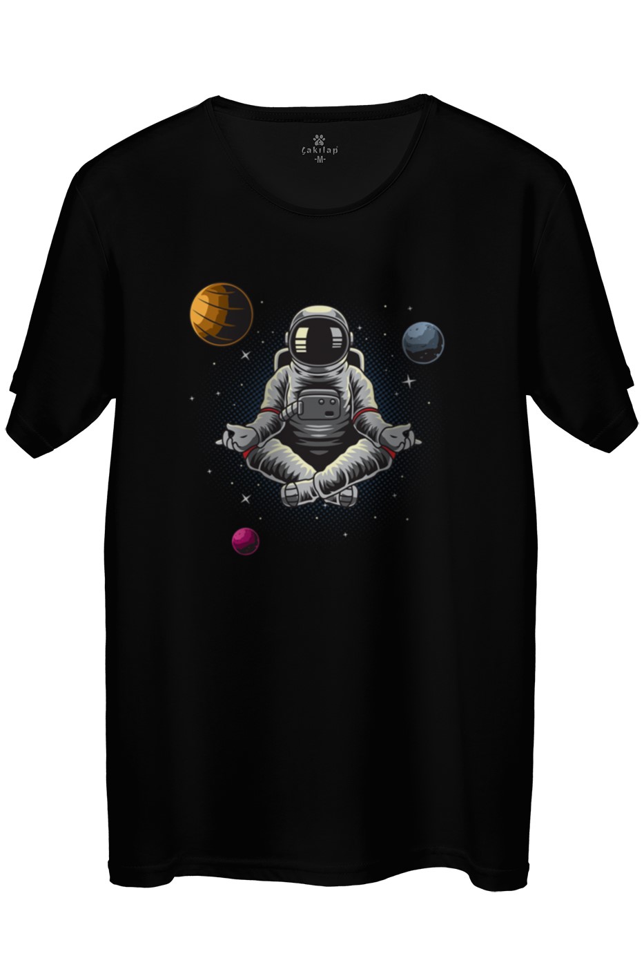 Astronot Baskılı Regular Tişört