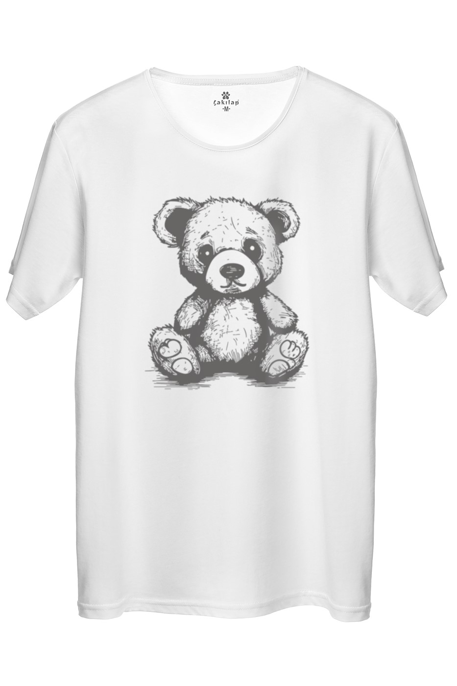 Ayıcık Baskılı Regular Tişört