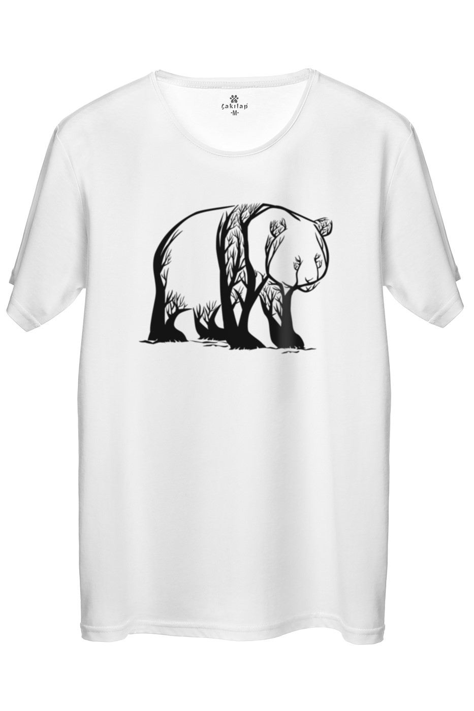 Ayıcık Baskılı Regular Tişört