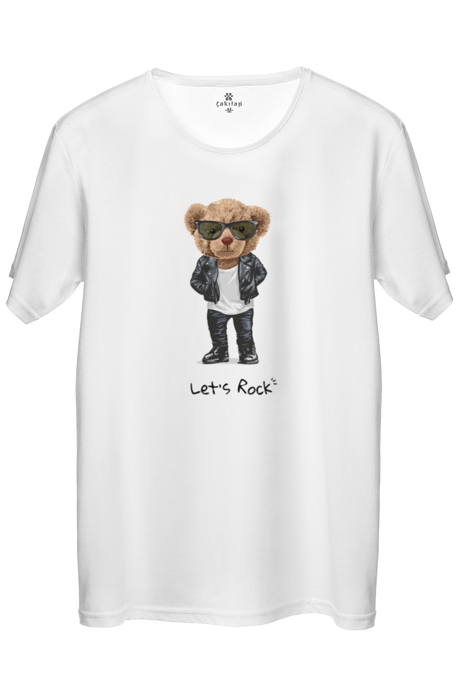 Ayıcık Baskılı Regular Tişört