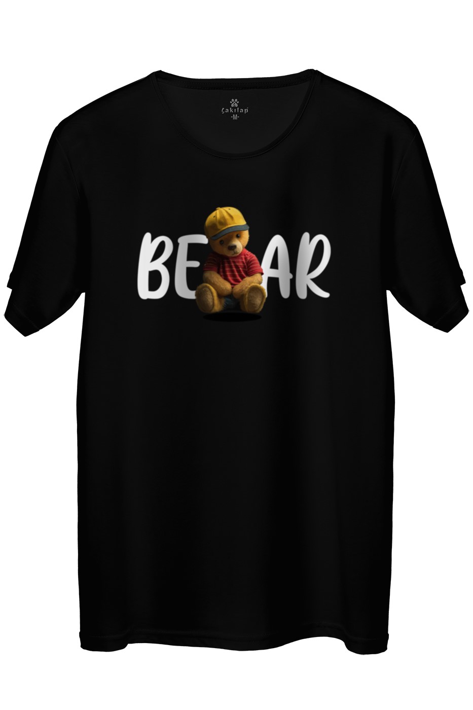 Ayıcık Baskılı Regular Tişört