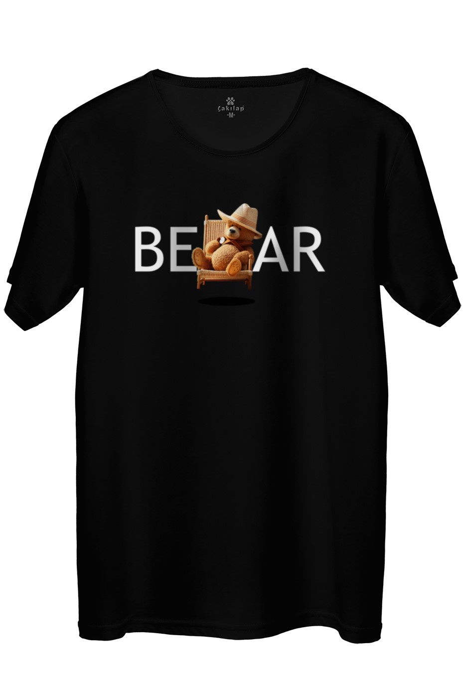 Ayıcık Baskılı Regular Tişört