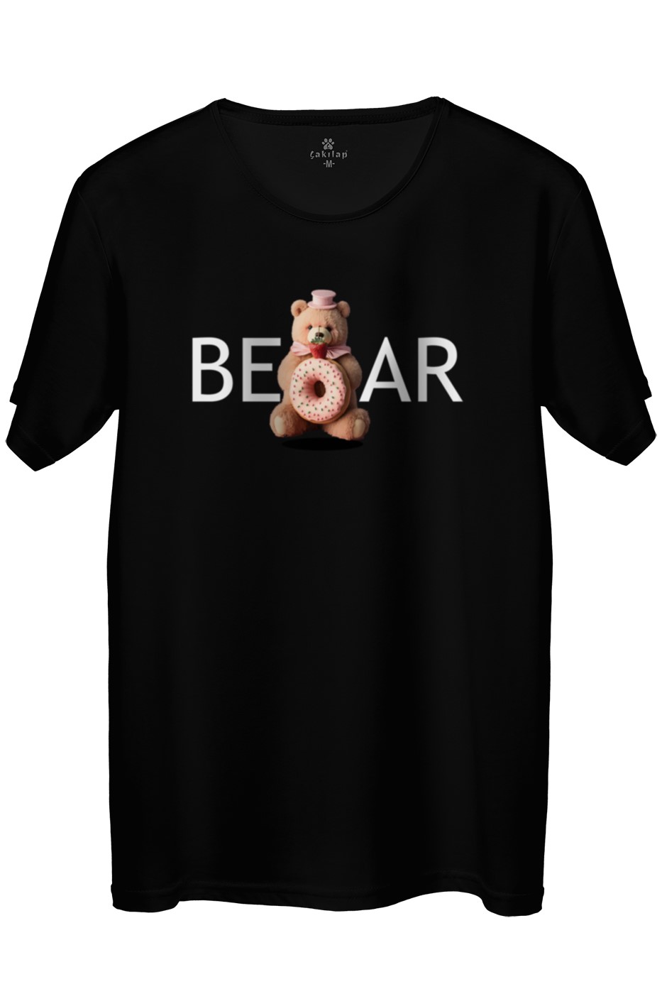 Ayıcık Baskılı Regular Tişört