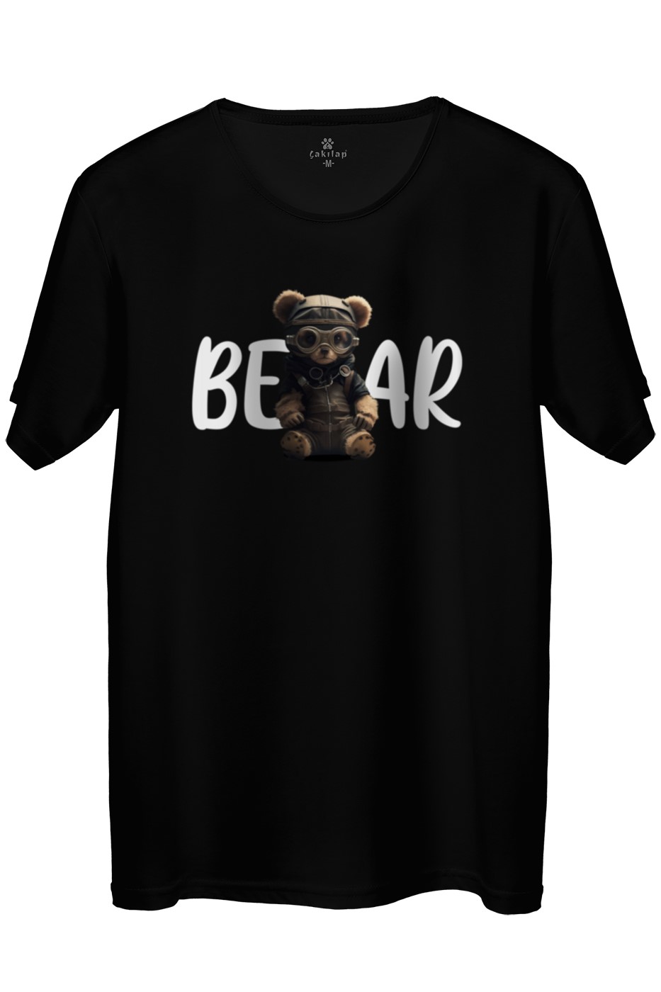 Ayıcık Baskılı Regular Tişört