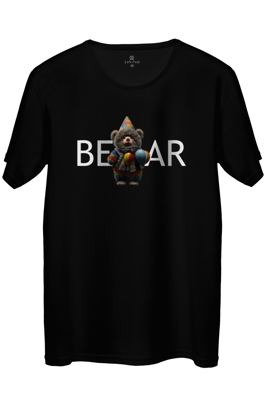 Ayıcık Baskılı Regular Tişört