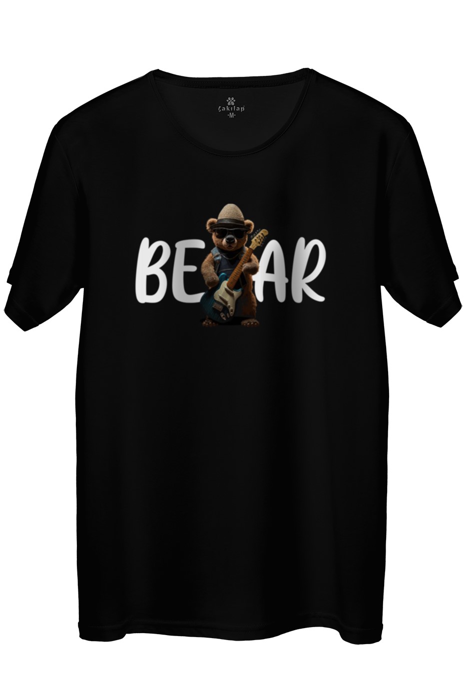 Ayıcık Baskılı Regular Tişört