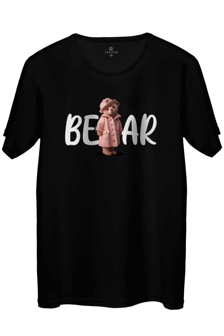 Ayıcık Baskılı Regular Tişört