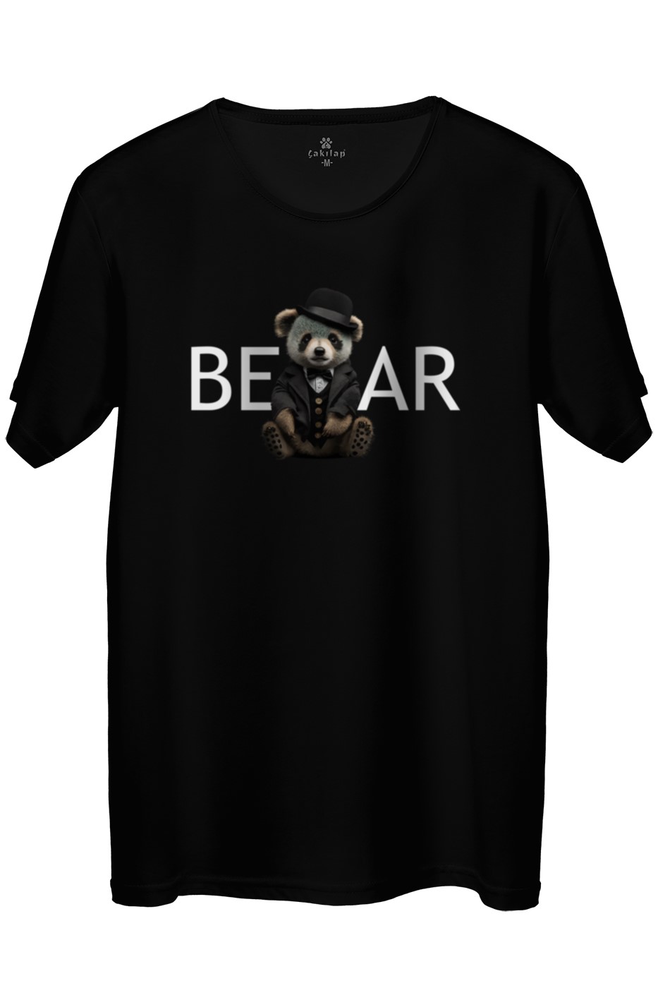 Ayıcık Baskılı Regular Tişört