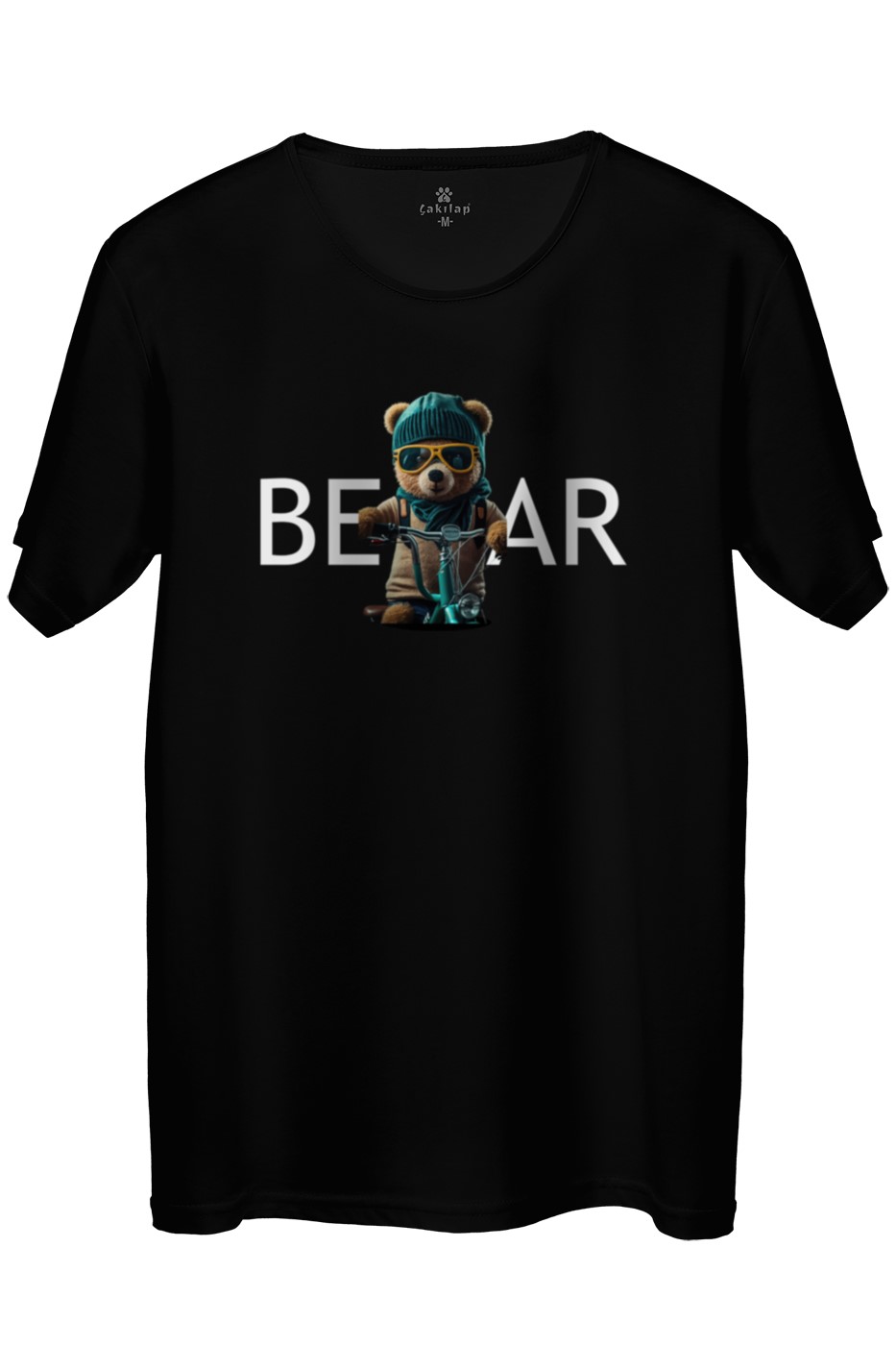 Ayıcık Baskılı Regular Tişört