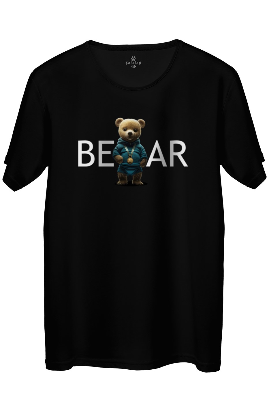 Ayıcık Baskılı Regular Tişört