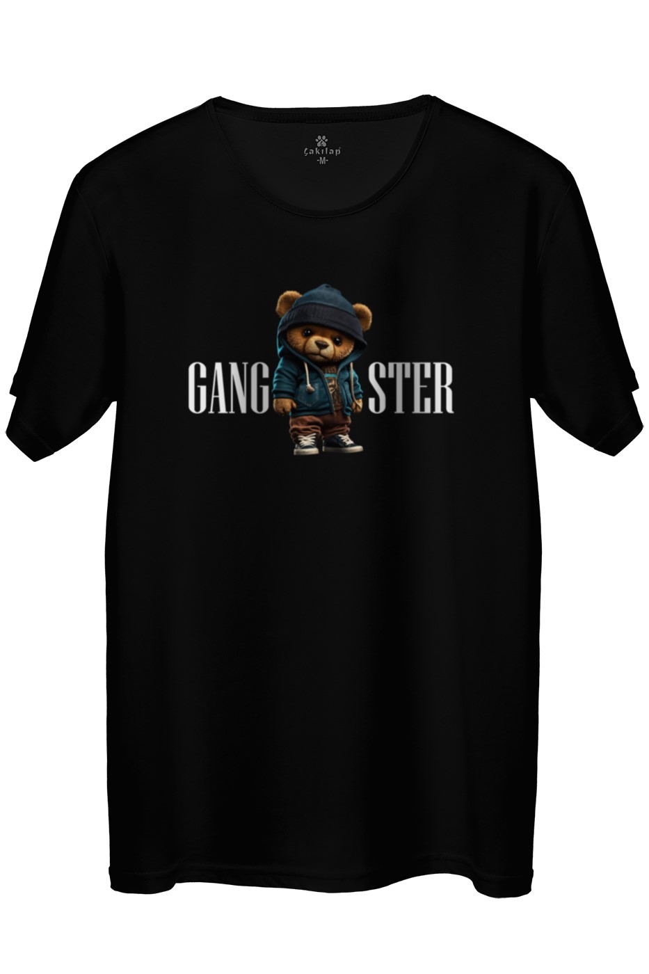 Ayıcık Baskılı Regular Tişört