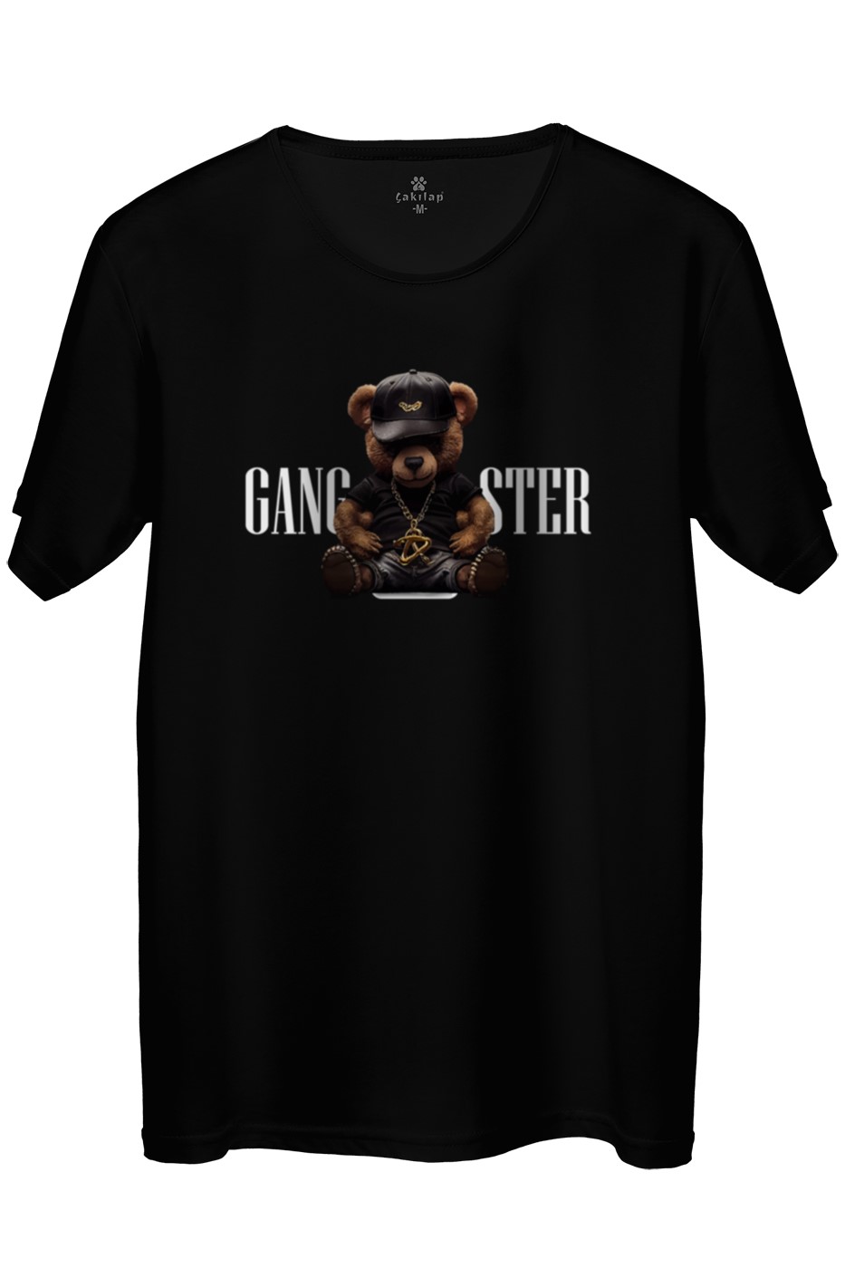 Ayıcık Baskılı Regular Tişört