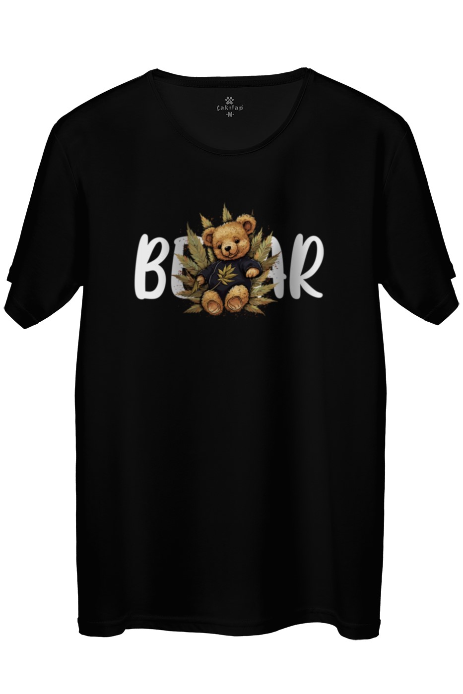 Ayıcık Baskılı Regular Tişört