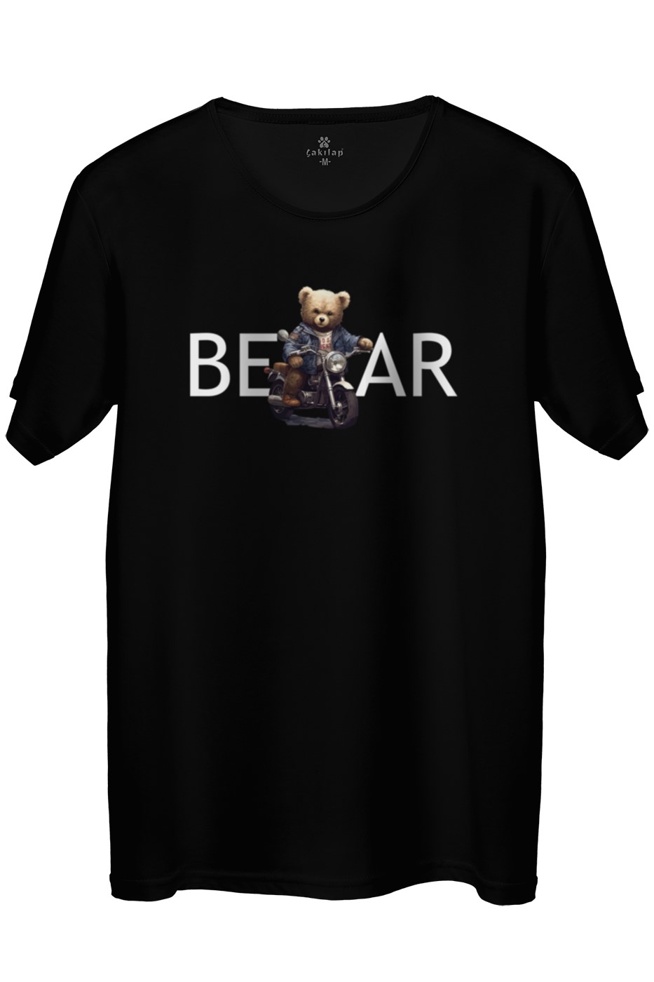 Ayıcık Baskılı Regular Tişört