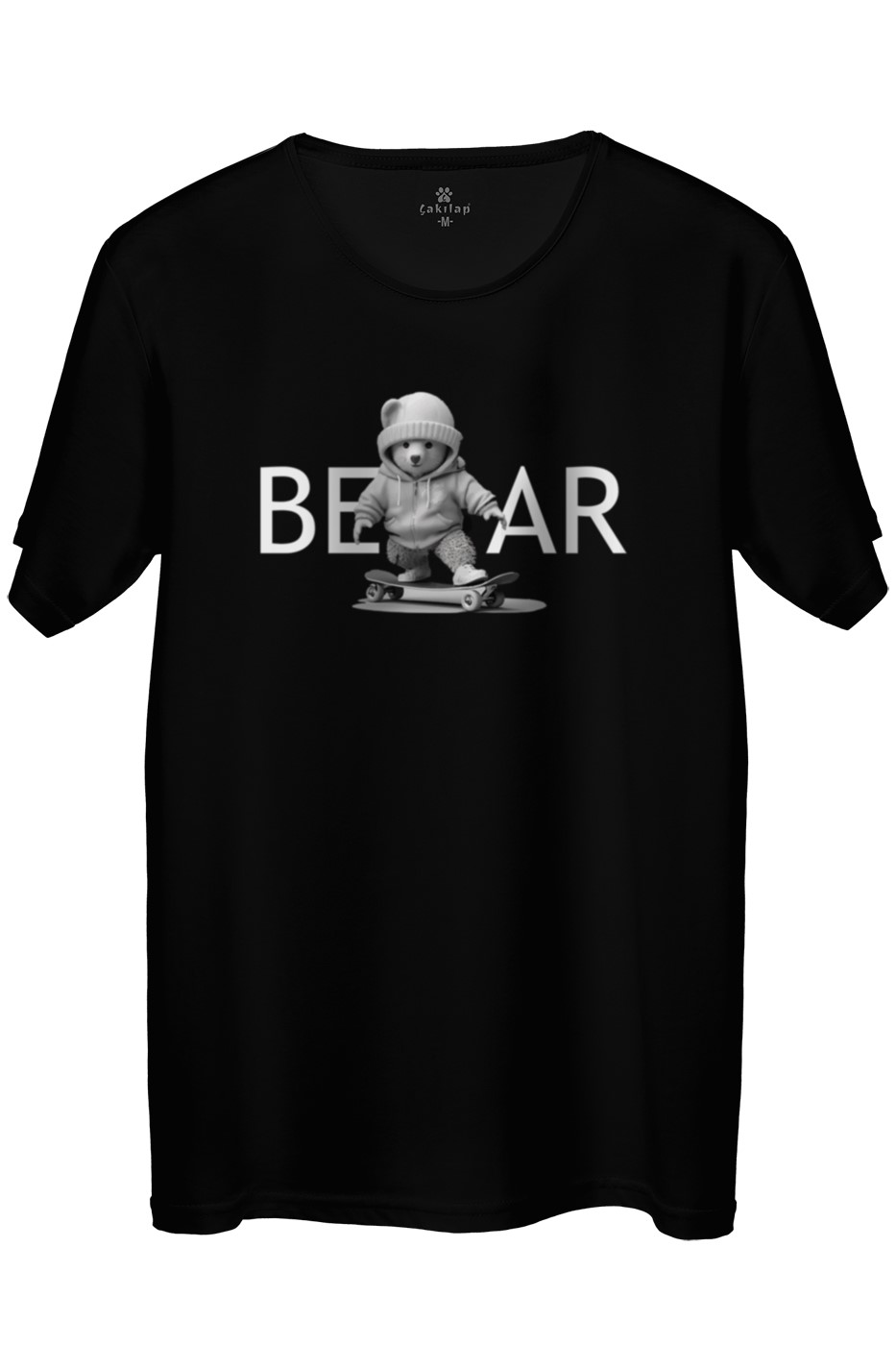 Ayıcık Baskılı Regular Tişört