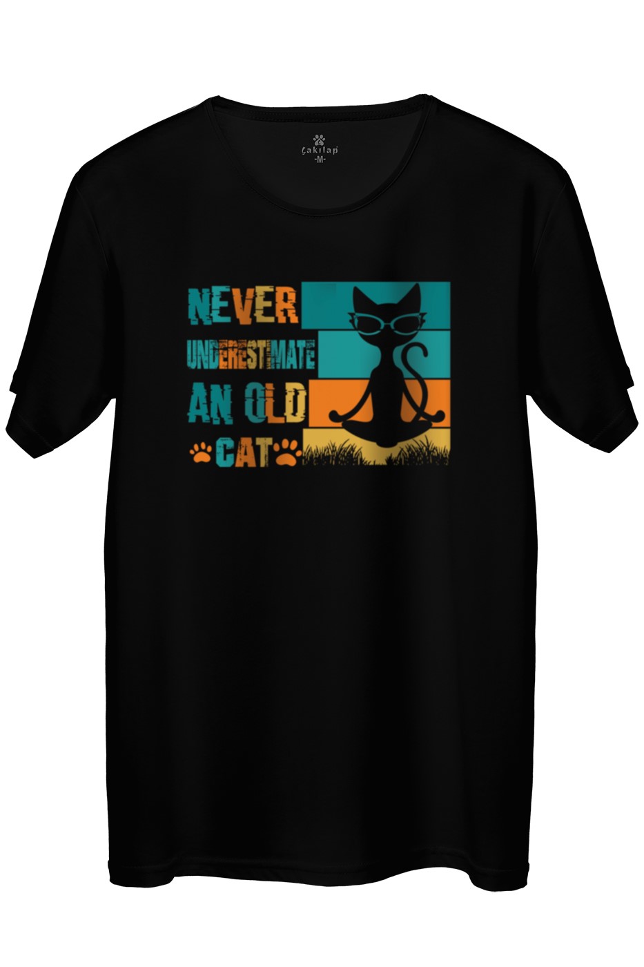 Kedi Baskılı Regular Tişört