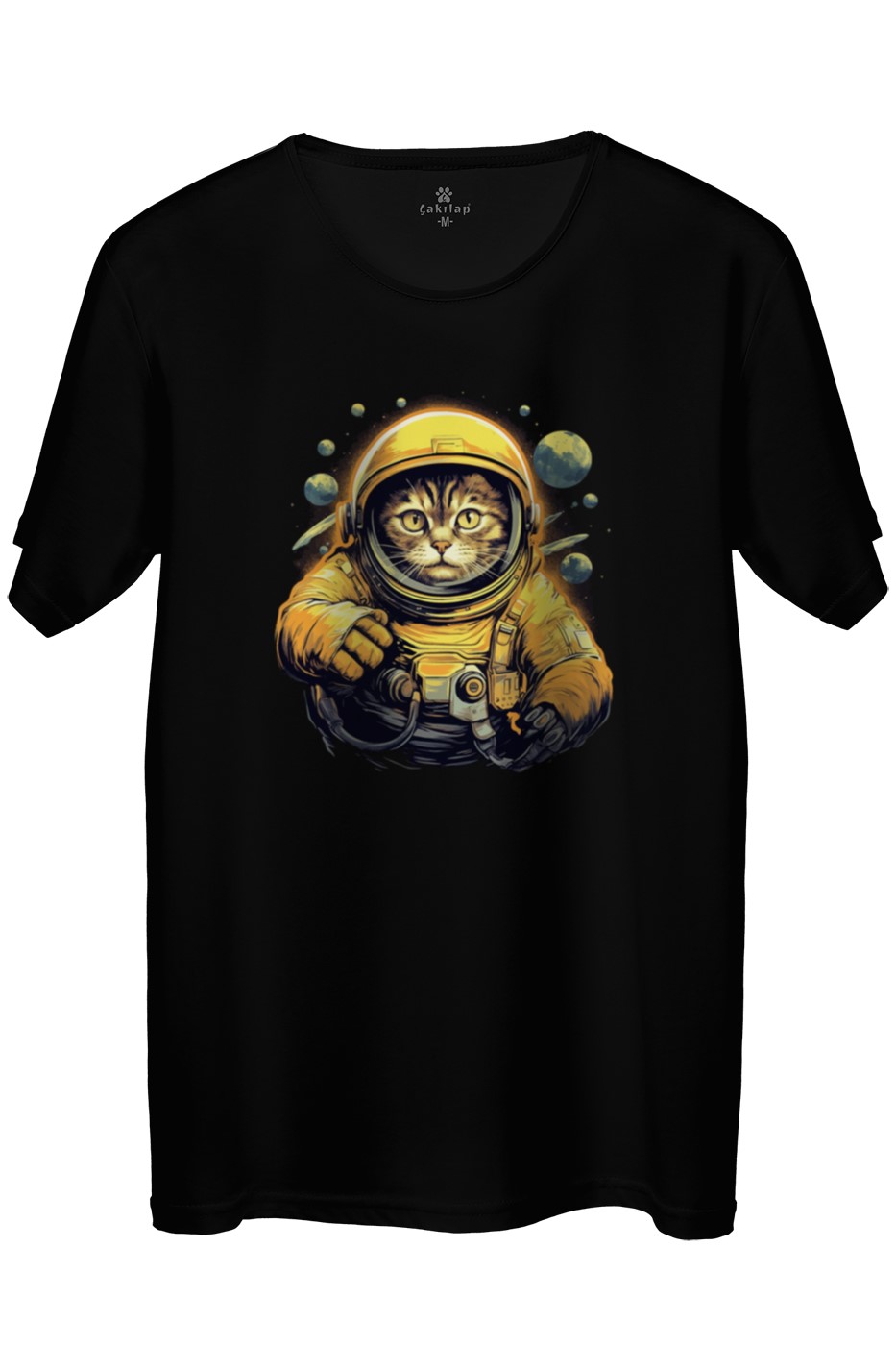 Kedi Baskılı Regular Tişört