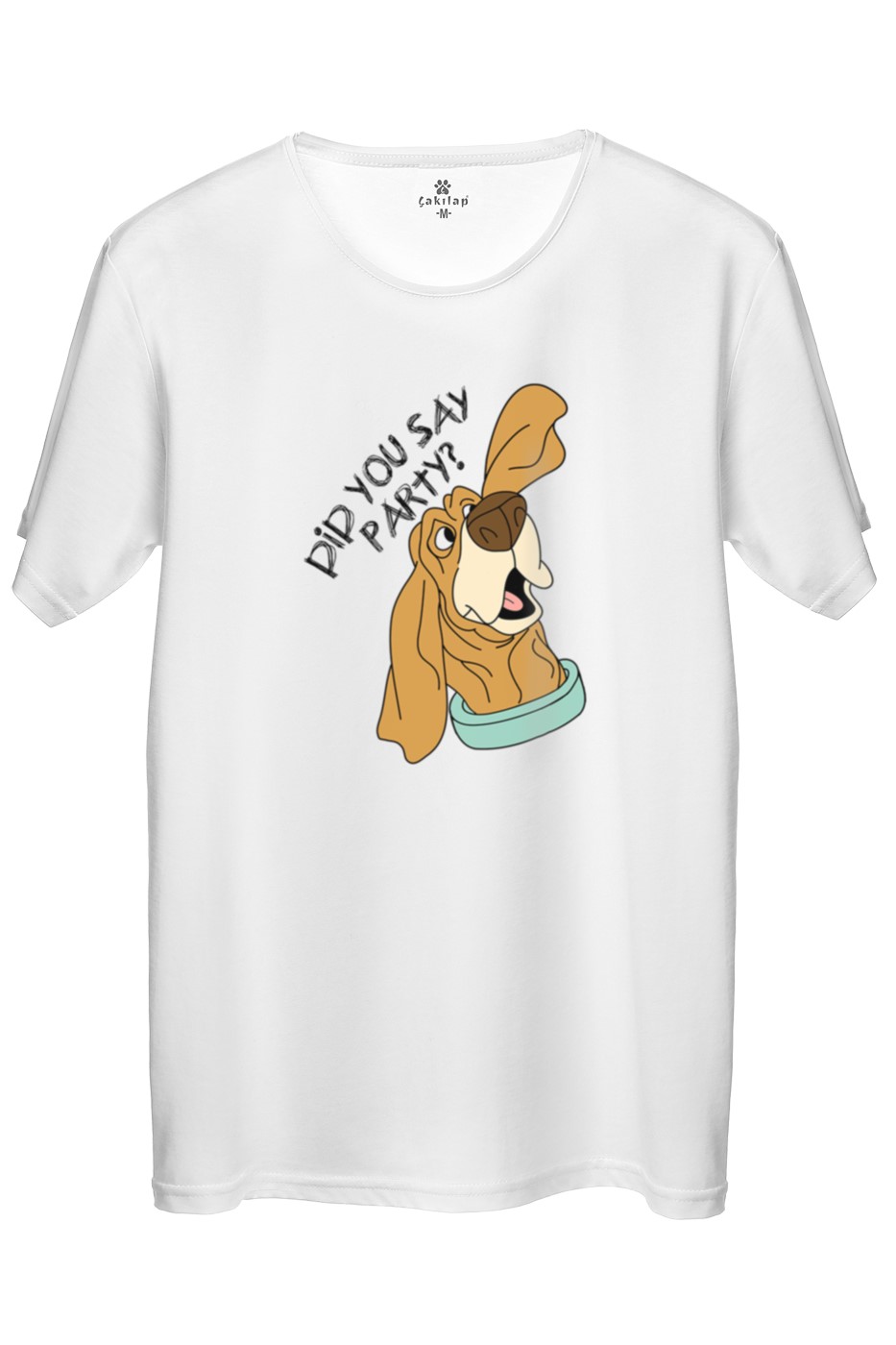 Köpek Baskılı Regular Tişört