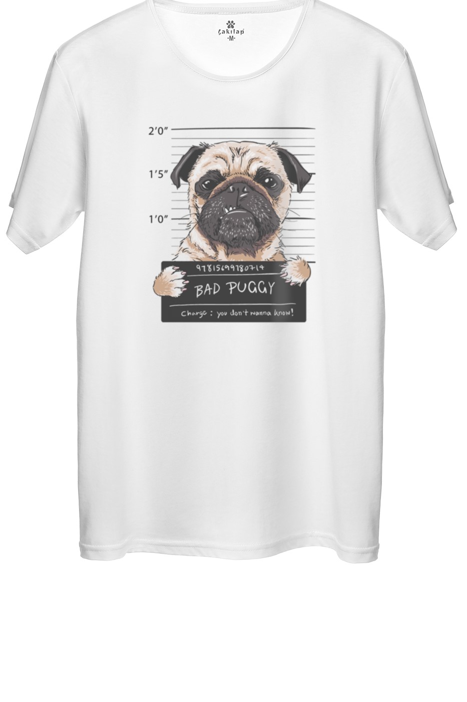 Köpek Baskılı Regular Tişört