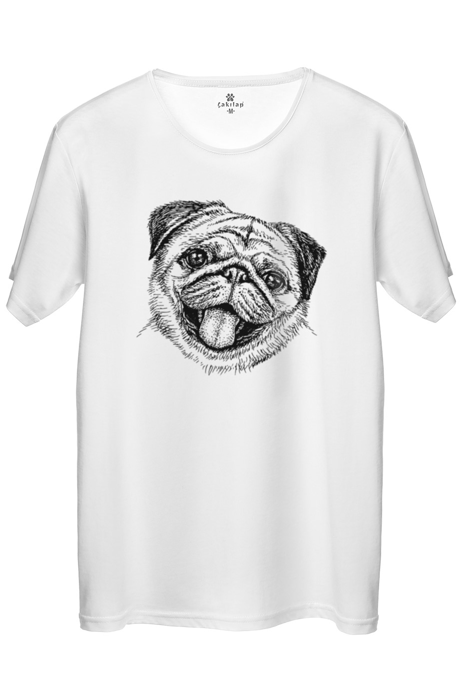 Köpek Baskılı Regular Tişört