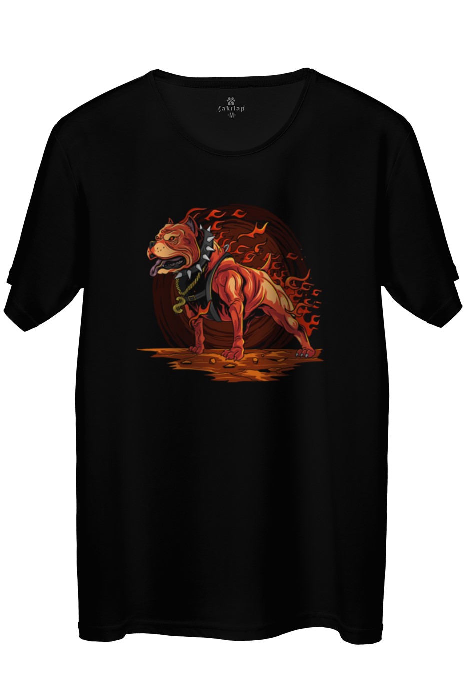 Köpek Baskılı Regular Tişört