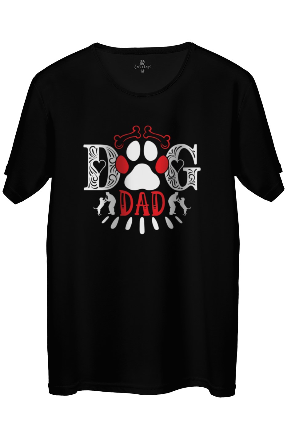 Köpek Baskılı Regular Tişört