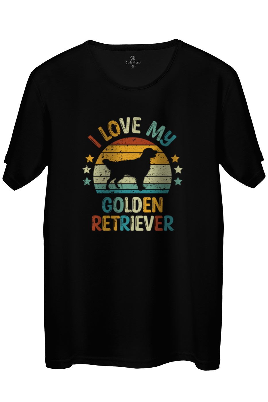 Köpek Baskılı Regular Tişört