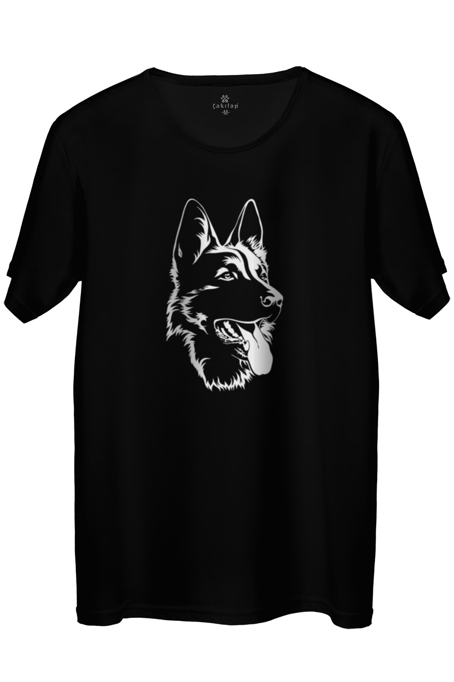 Köpek Baskılı Regular Tişört