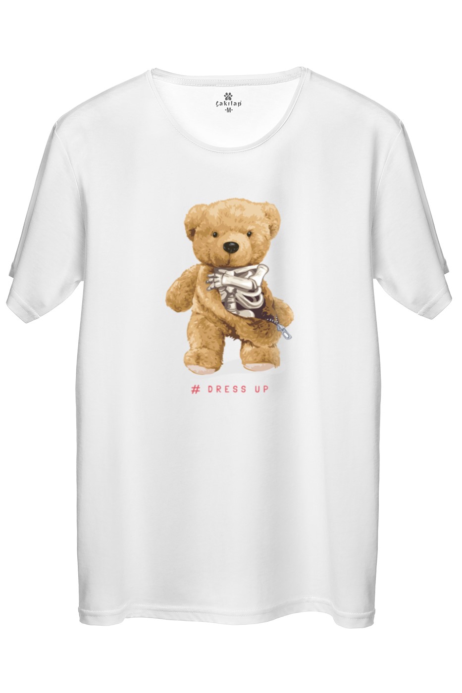 Ayıcık Baskılı Regular Tişört