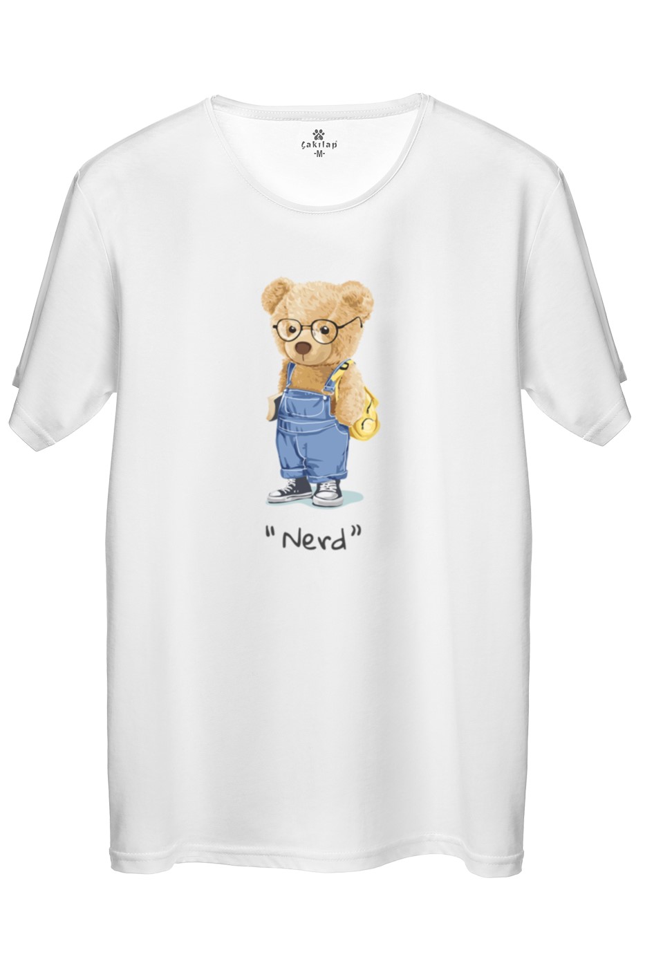 Ayıcık Baskılı Regular Tişört