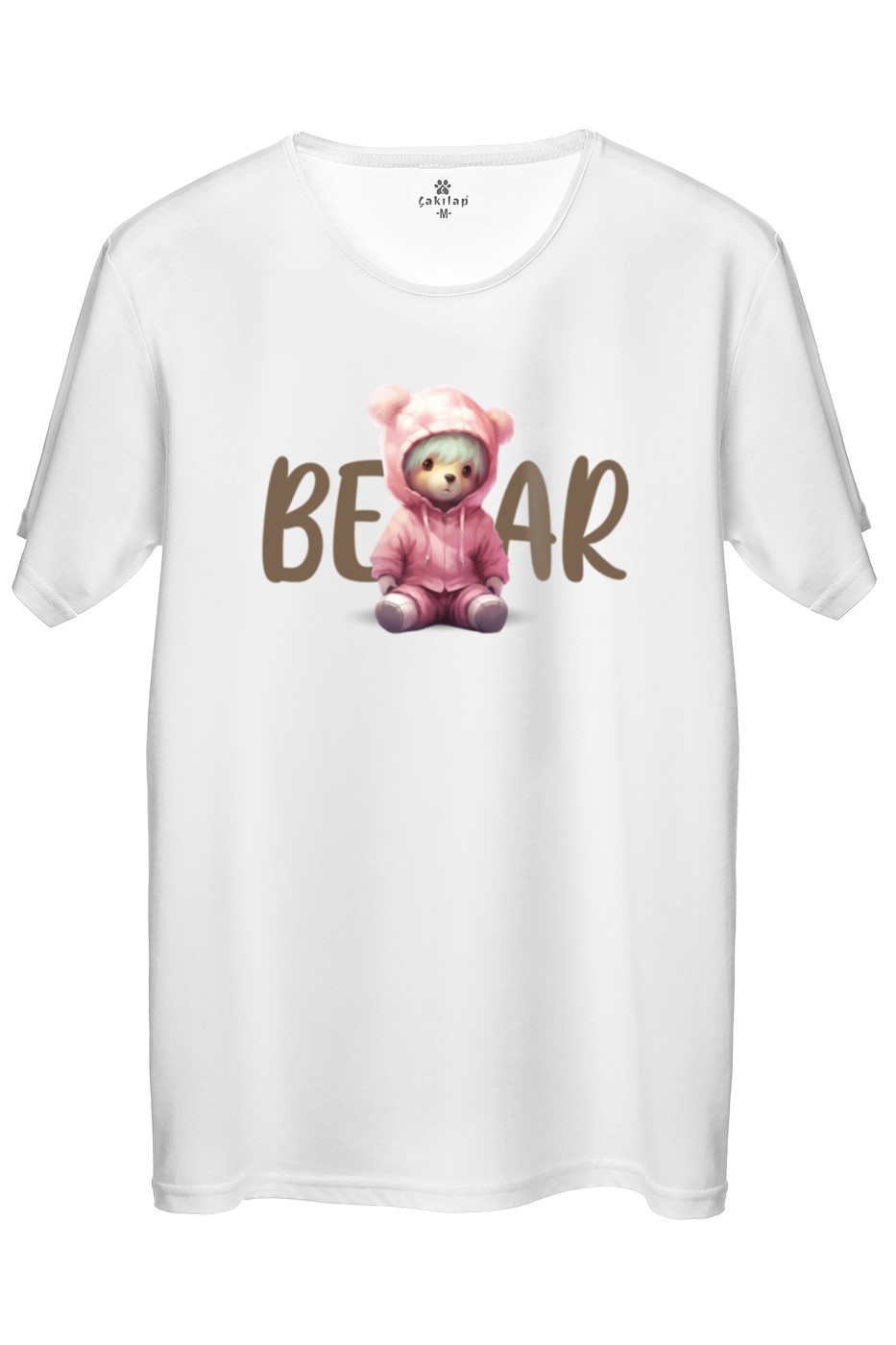 Ayıcık Baskılı Regular Tişört