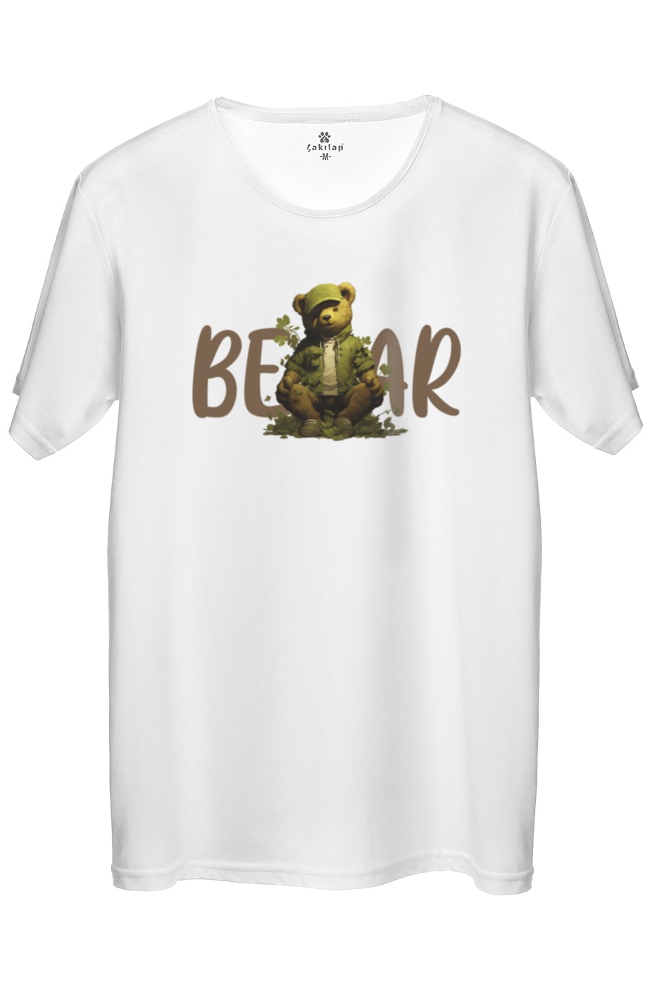 Ayıcık Baskılı Regular Tişört