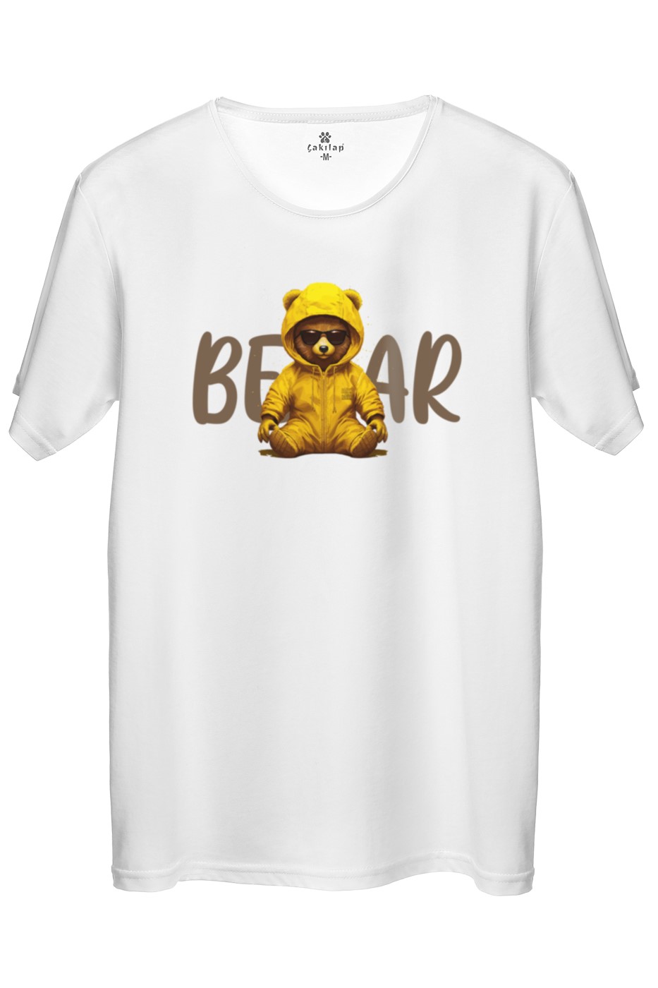 Ayıcık Baskılı Regular Tişört