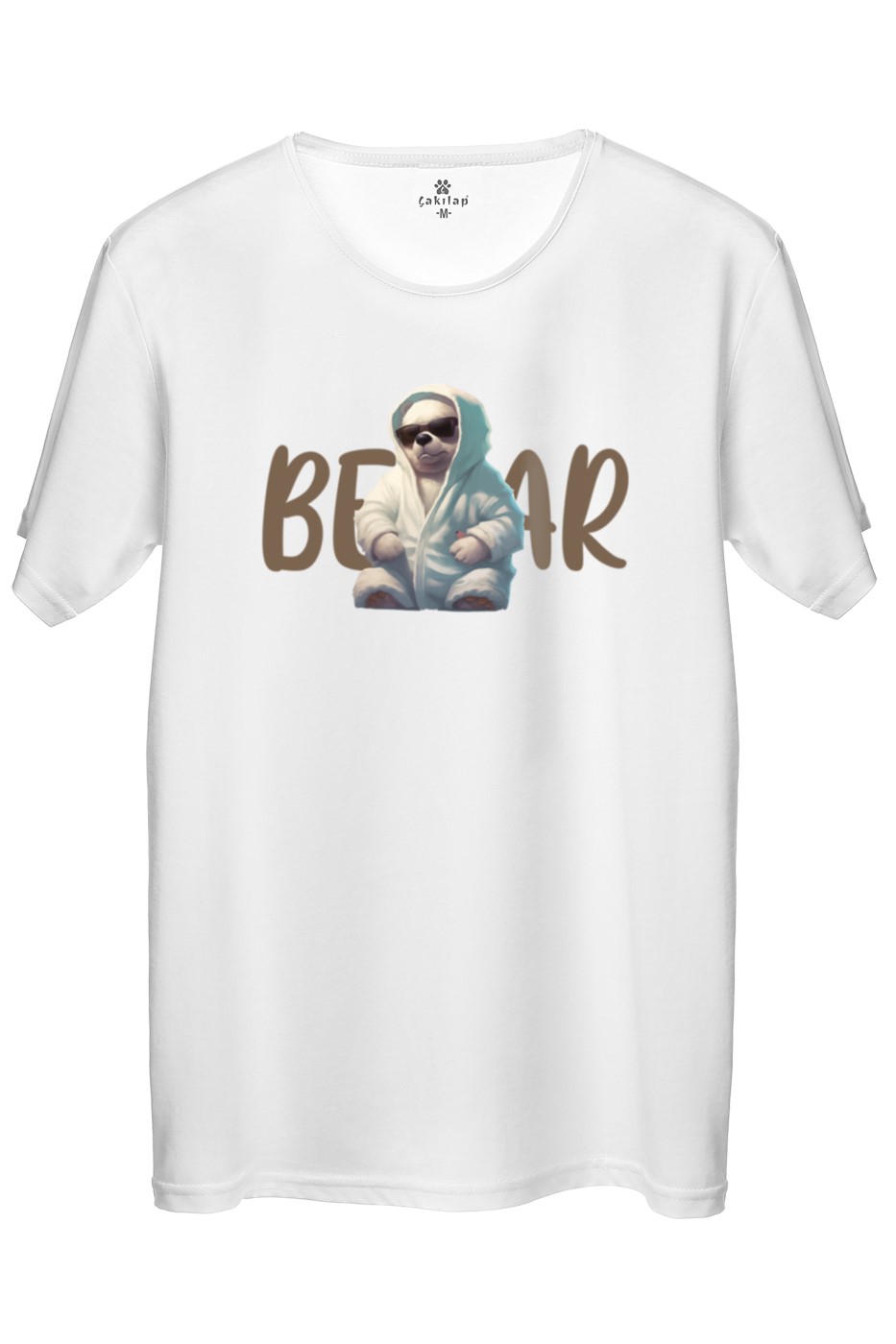 Ayıcık Baskılı Regular Tişört