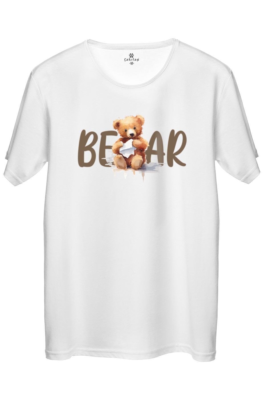 Ayıcık Baskılı Regular Tişört