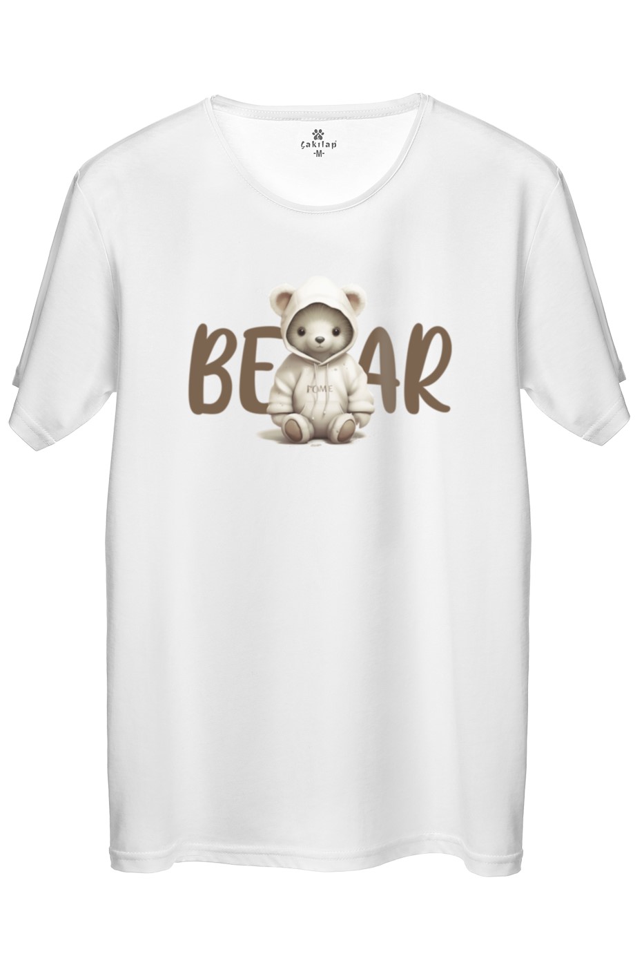 Ayıcık Baskılı Regular Tişört