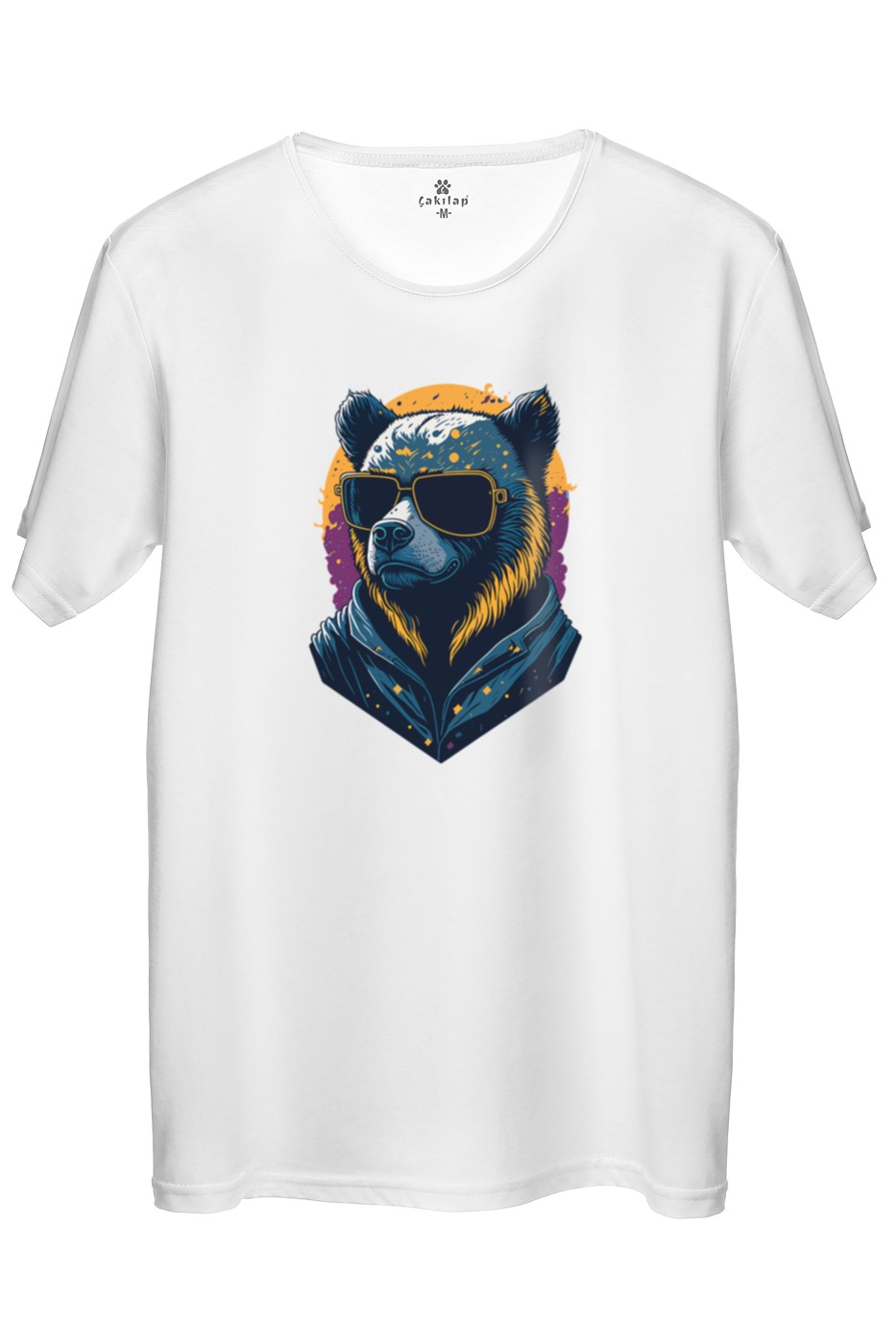 Ayıcık Baskılı Regular Tişört